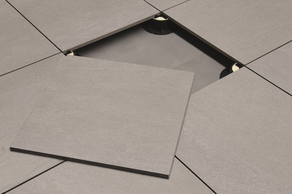 Ergon Stonetalk 60x60x2 cm Grey Minimal Outdoor R11C rekt.