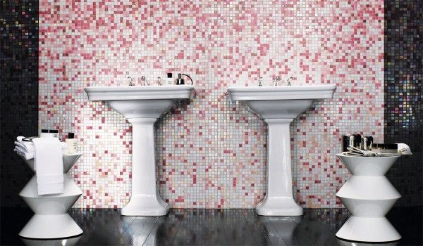 Bisazza Sfumature Verlauf Oleandro 2x2 cm inkl.Kit