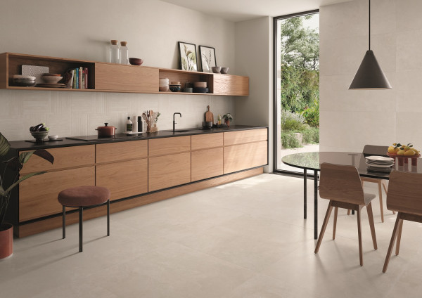 Emil Totalook 120x120 cm Slim 6,5 mm Bianco Nat. Rett.