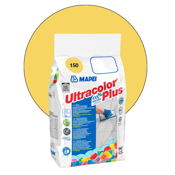 Mapei Ultracolor PLUS Flexfuge 150 gelb 5 kg