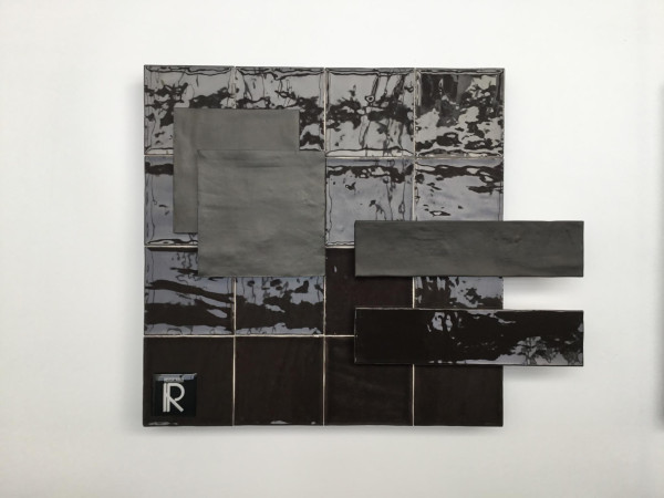 Revoir Paris Atelier Wall 6,2x25 cm Noir Mat
