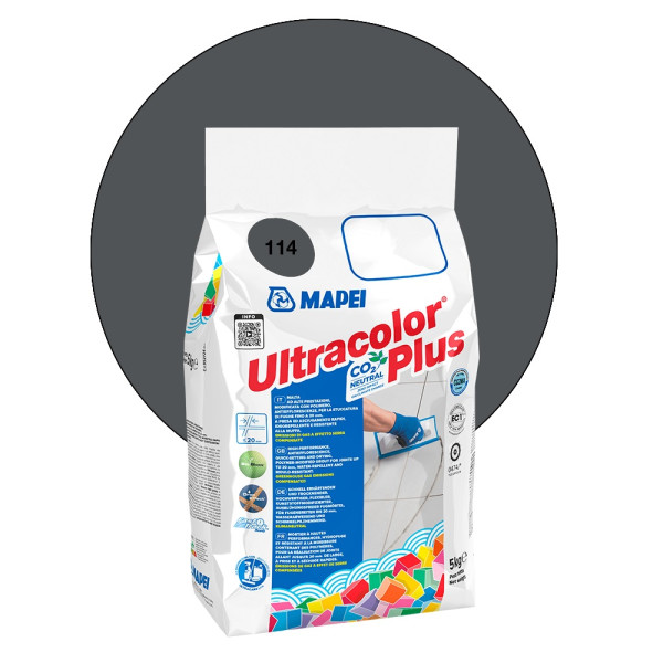 Mapei Ultracolor PLUS Flexfuge 114 anthrazit 5 kg