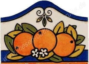 Fries 14,5x20 cm Cornisa Valdemorillo mehrfarbig