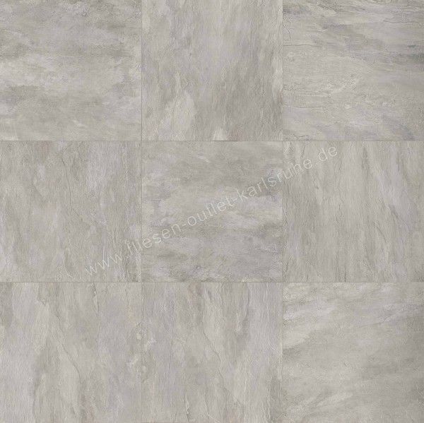 Rex Ardoise Gris 80x80 cm Matte Squadrato