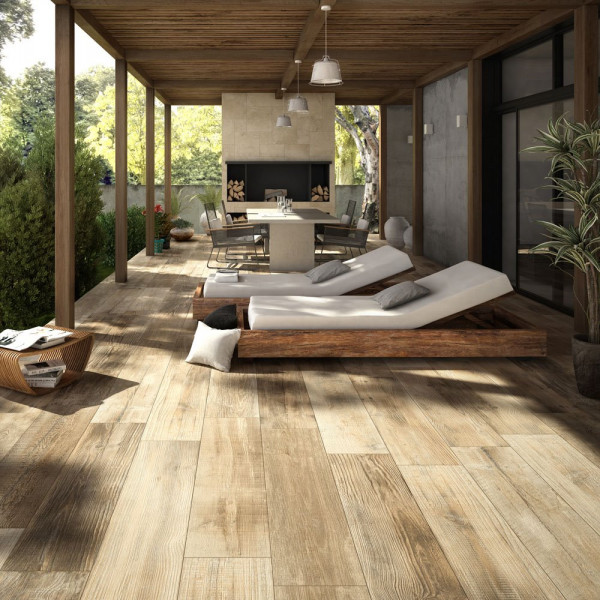 Panaria Crosswood Dust 30x120x2 cm R11C strutturato RT