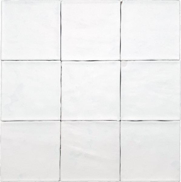 Revoir Paris Atelier Wall 10x10 cm Blanc de Lin Mat