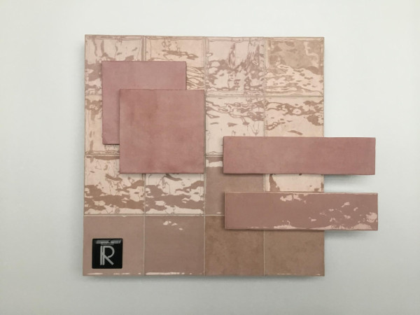 Revoir Paris Atelier Wall 6,2x25 cm Vieux Rose Mat