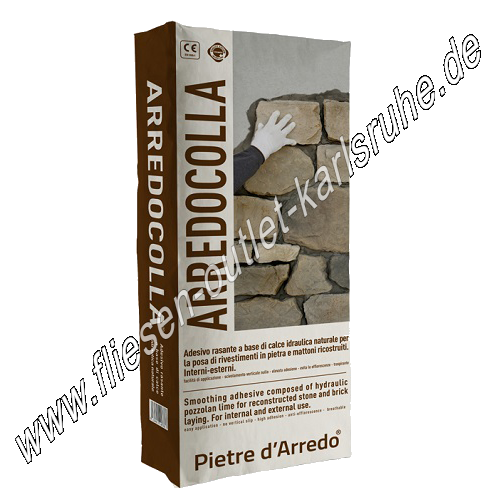 Pietre d´Arredo Arredocolla 25 kg Crema