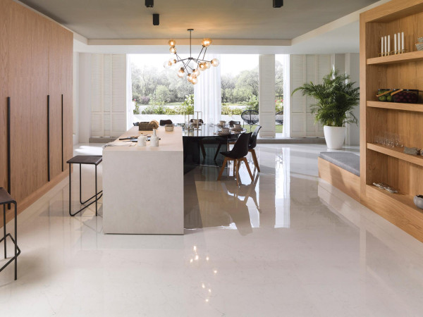 Porcelanosa Bianco Pulido 59,6x120 cm Ston-Ker Steinkeramik