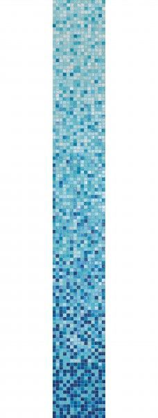 Bisazza Sfumature Verlauf Gladiolo Whiteless 2x2 cm inkl.Kit