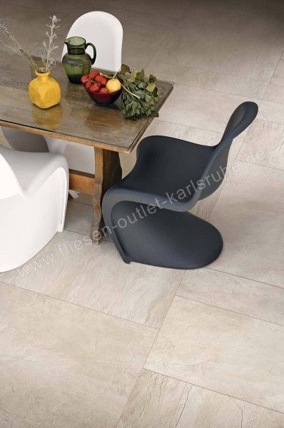 Rex Ardoise Ivoire 40x80 cm Matte Squadrato