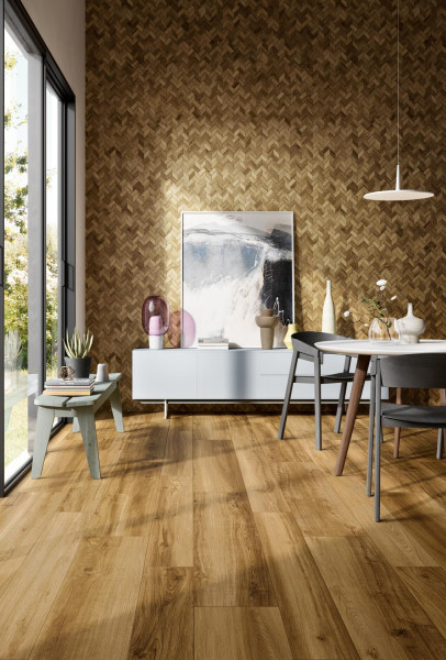 Panaria Nuance Miel 20x120 cm Feinsteinzeug R10 RT