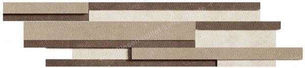 Floorgres Industrial Modulo Listello Sfalsato 15x60 cm Mix Ivory / Moka / Taupe