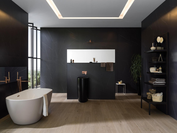 Porcelanosa Liem Black 59,6x150 cm Wandfliese rektifiziert