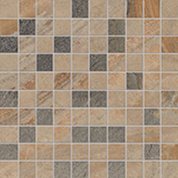 Ergon Cornerstone Slate Multicolor 3x3 cm Mosaico
