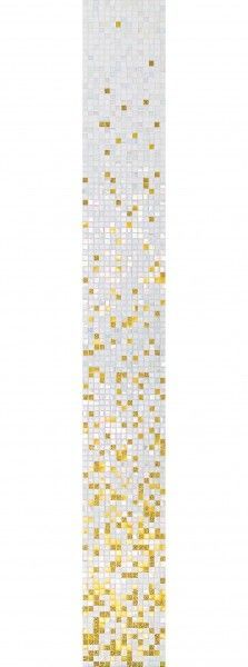 Bisazza Sfumature Verlauf Narciso Oro Giallo 2x2 cm inkl.Kit