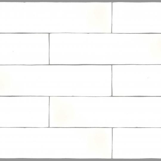 Revoir Paris Atelier Wall 6,2x25 cm Blanc De Lin Mat