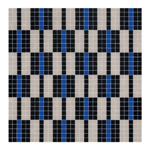 Bisazza Dekor Alternance Bleue 2x2 cm