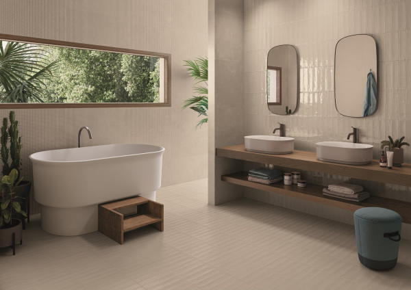 Emil Totalook 120x120 cm Slim 6,5 mm Bianco Nat. Rett.