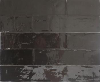Revoir Paris Atelier Wall 6,2x25 cm Noir Glossy