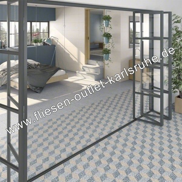Vives Feinsteinzeug 30x30 cm Farnese Grafito