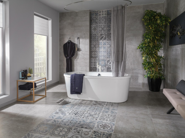 Porcelanosa Rodano Silver 59,6x59,6 cm Ston-Ker Steinkeramik