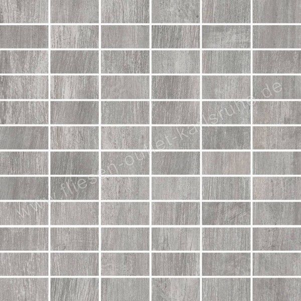 Mirage 30x30 cm Mosaik OX03 Brightgrey